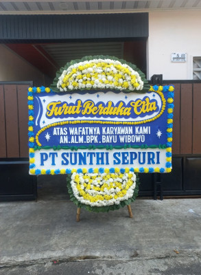 Papan Bunga Duka di Pangkatan